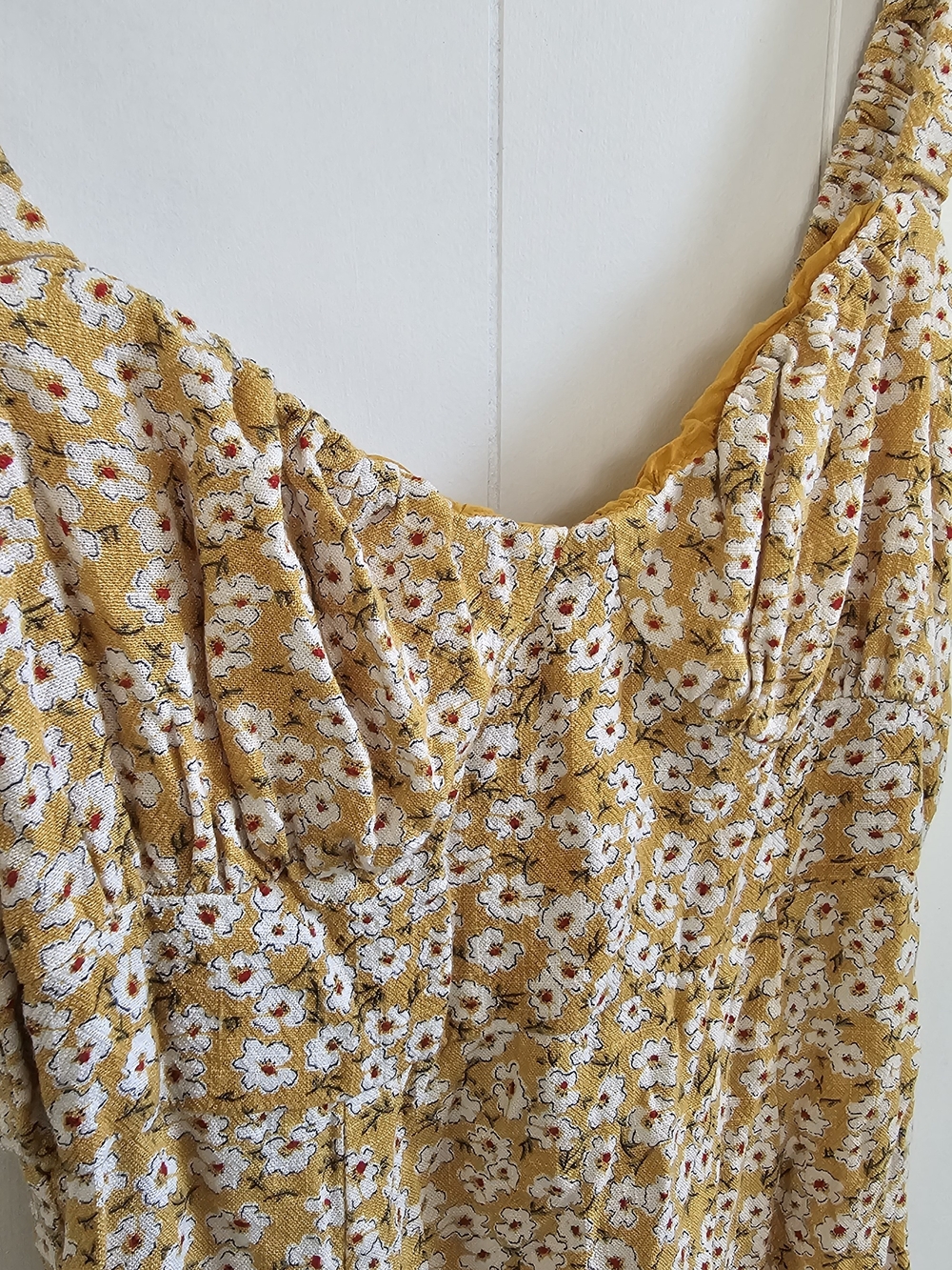 Aeropostale Golden Floral Sun Dress View 6